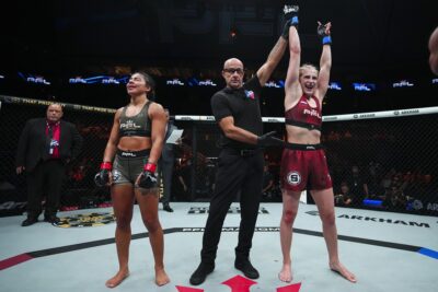 【PFL2026#09】LFAからPFLへ。空道世界王者サヴィチェバがヴァスケスにスプリット判定で勝利