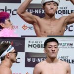 【RIZIN LANDMARK15】計量終了。火の鳥がスクランブル参戦、もちろんサバテロの計量をオマージュ 【RIZIN LANDMARK15】計量終了。火の鳥がスクランブル参戦、もちろんサバテロの計量をオマージュ