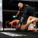 【Beatdown14】首を取られてもテイクダウンした中西テツオだが、ワトソンのギロチンにタップアウト負け
