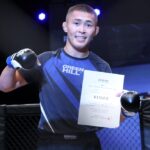 【JMMAF TOKYO IFM】ロシアのビリナイがサイドポジションからのパンチ連打で松本にTKO勝利