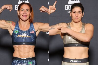 【PFL2026#13】計量終了　サイボーグは+3.26キロのヴィエイラと防衛戦。バンタム6選手の試合も注目!!