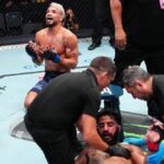 【DWCS S10 Ep02】右を打ち抜いたブリトが歓喜のKO勝ち。第一試合は両者、計6名が契約勝ち取る