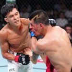 【UFN286】無敗同士の一戦は、DWCSから18日後のハサンがロハスに蹴りを効かせて右ストレートで倒す 【UFN286】無敗同士の一戦は、DWCSから18日後のハサンがロハスに蹴りを効かせて右ストレートで倒す