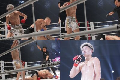 【KNOCK OUT67】超アグレッシブ久井大夢。地元のメインでアブドゥラマンを左で沈め大団円