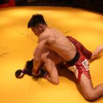 【PFC41】バンタム級王者・森永が初回で西に肩固めを極めて防衛成功。試合後にRIZIN再出撃を宣言 【PFC41】バンタム級王者・森永が初回で西に肩固めを極めて防衛成功。試合後にRIZIN再出撃を宣言