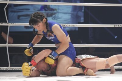 【KNOCK OUT67】サカボ＆三点ヒザ=レディ・アンリミッター誕生。コ・ユナがタイソンRINAに判定勝ち
