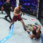 【PFL2026#11】カーフでアルバレスの足を痛めつけてパウンドアウト。マゴメドフがデビュー以来10連勝 【PFL2026#11】カーフでアルバレスの足を痛めつけてパウンドアウト。マゴメドフがデビュー以来10連勝