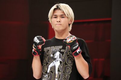 【RIZIN54】RIZIN初陣で、リー・カイウェンと戦う水野新太「よりフィニッシュにこだわって練習してきた」