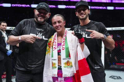 【PFL2026#11】ディチェバが体格差も活かしてキルホルツを圧倒。フルマークの判定勝ちを収める