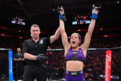 【UFN286】ヂィンナンは地元でオクタゴン初勝利ならず。ポラストリが右ハイで元ONE王者を失神KO