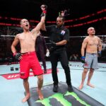 【Road to UFC S05 SF】ラルシネーゼをボディへの蹴りで沈めた鈴木、決勝でチーニョーシーユエと激突! 【Road to UFC S05 SF】ラルシネーゼをボディへの蹴りで沈めた鈴木、決勝でチーニョーシーユエと激突!