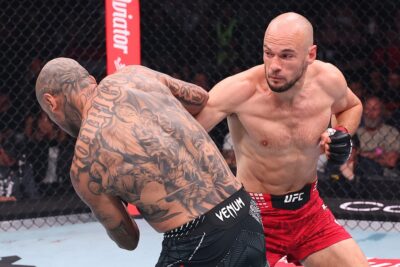 【UFN283】夢を追い母国を離れ9年。ウロス・メディッチ、メインで30秒KO勝ち「セルビアにベルトを!!」