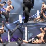 【Lemino Shooto08】井上理久が豪快スラムから久保村をパウンドアウト「UFCでチャンピオンを目指す」