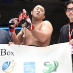 【DEEP133】大成が関節蹴りでシビサイを秒殺。メガトン級王座防衛で「RIZINや大きい舞台で活躍したい」 【DEEP133】大成が関節蹴りでシビサイを秒殺。メガトン級王座防衛で「RIZINや大きい舞台で活躍したい」