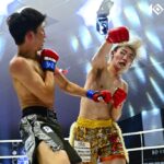 【KNOCK OUT MX LIVE02】前回KO負けの木村涼仁が、右ストレートを打ち抜き渡辺翔也からKO勝ち