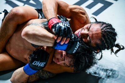 【ONE SAMURAI03】RNCは極められずも、2-3Rはバックをキープし続けた箕輪が宮澤に3-0判定勝ち
