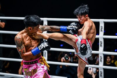 【ONE SAMURAI03】初キックの吉成名高は、倒せずとも圧倒的な判定勝ちで10月17日の防衛を誓う