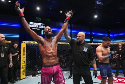 【DWCS S10 Ep10】2RのTDの攻防で流れが変わった？ドウグラスが3R開始直後にカブラルを右フックでKO