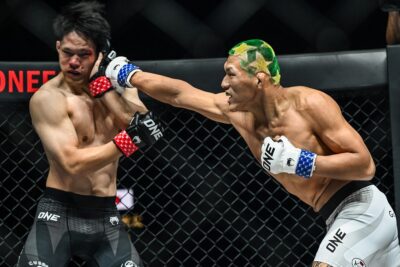 【ONE SAMURAI04】阿部が右ストレートで磯嶋を沈め、ボーナス150万円と本戦契約をゲット
