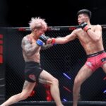 【Pancrase367】右ジャブ&左ストレートで笹を流血に追い込んだ荒田。クリーンTDを許さず3-0判定で下す