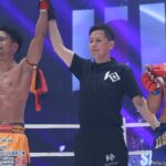 【KNOCK OUT69】重森が右を蹴り分けて距離を詰めさせず。ムエタイの強豪セーンマニーに判定勝利 【KNOCK OUT69】重森が右を蹴り分けて距離を詰めさせず。ムエタイの強豪セーンマニーに判定勝利