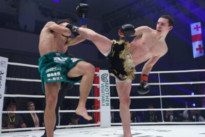 【KNOCK OUT69】パパヴァが多彩な攻撃のバリエーションと圧力でヤン・マイケルを攻め続けて判定勝利