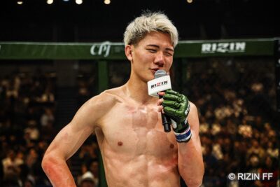 【RIZIN LANDMARK16】ダウン→スクランブルの応酬=New Bleed MMA(??)で井上聖矢が、芦澤に殴り勝つ