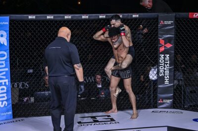 【LFA244】体重オーバーのフラド・サンチェスがRNCで無敗のレイソノを一蹴。フライ級王座に近づく?!