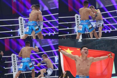 【KNOCK OUT69】強烈ノックアウト! チュームーシーフーが上下の打ち分けで効かせ、左ヒジで平川を沈める