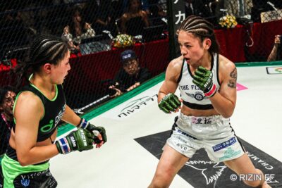 【RIZIN LANDMARK16】スタンドの打撃で攻めたケイト、TDを交えて戦うNOELにスプリット判定で勝利